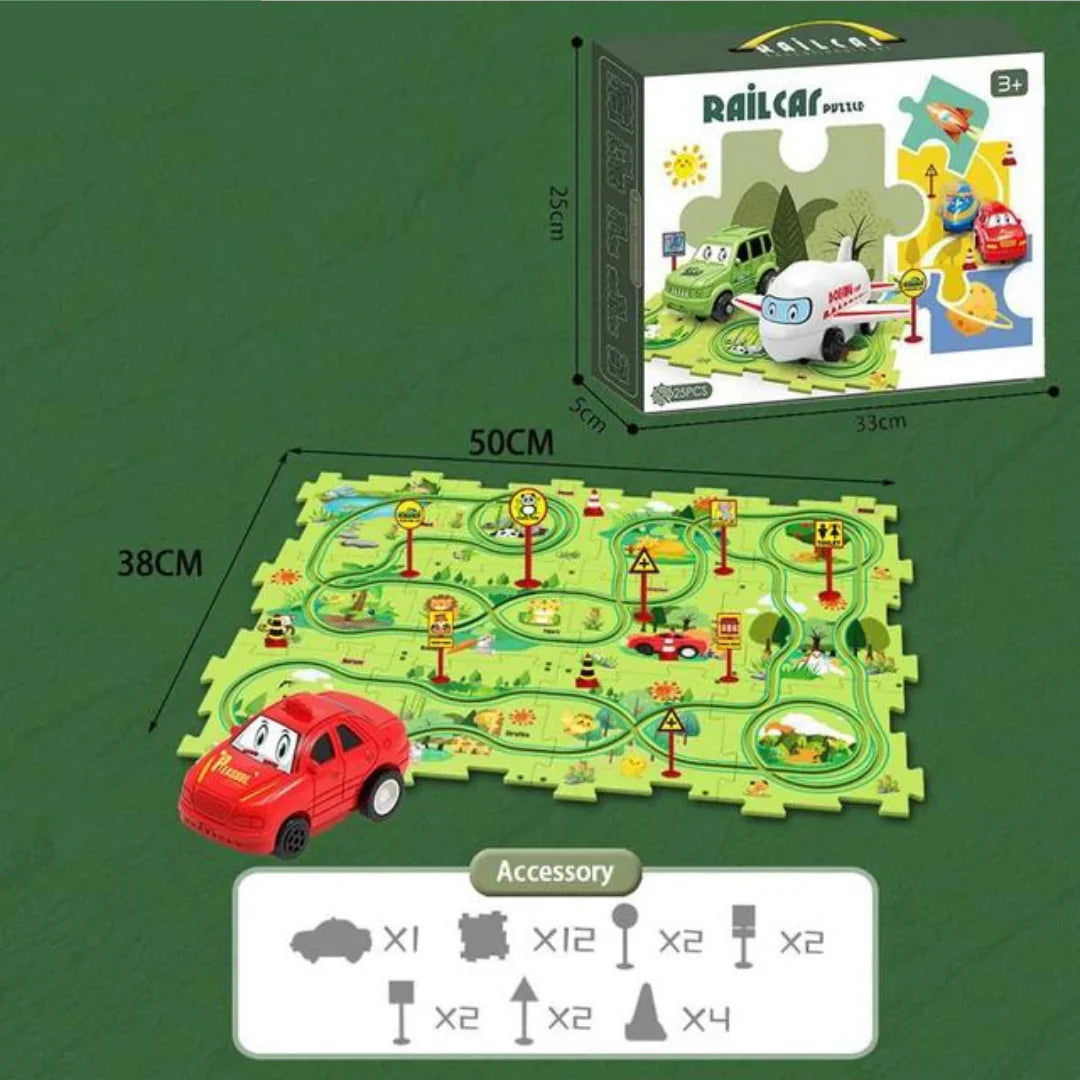 Puzzletrack - elektrische puzzlebahn