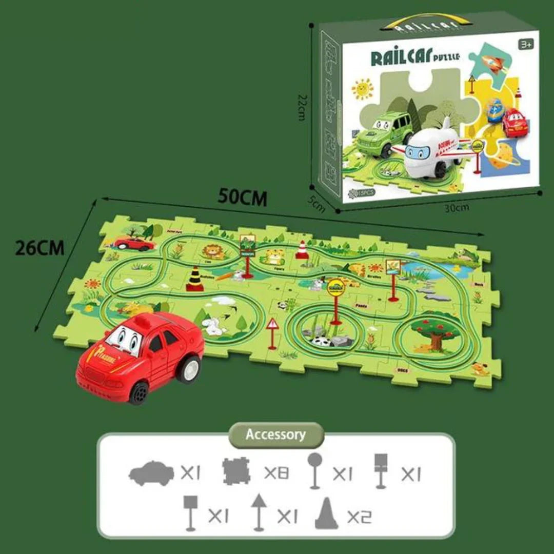 Puzzletrack - elektrische puzzlebahn