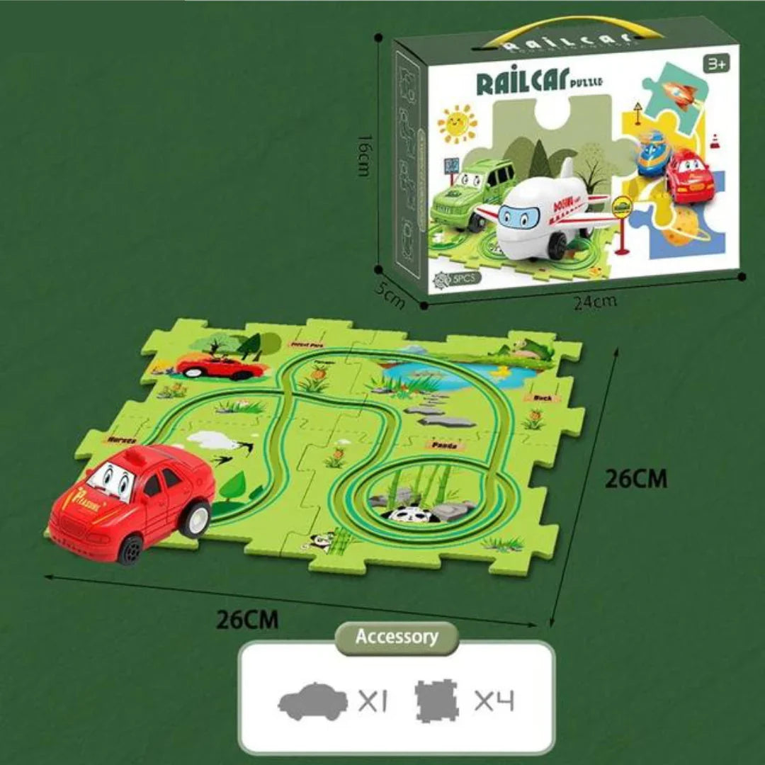 Puzzletrack - elektrische puzzlebahn