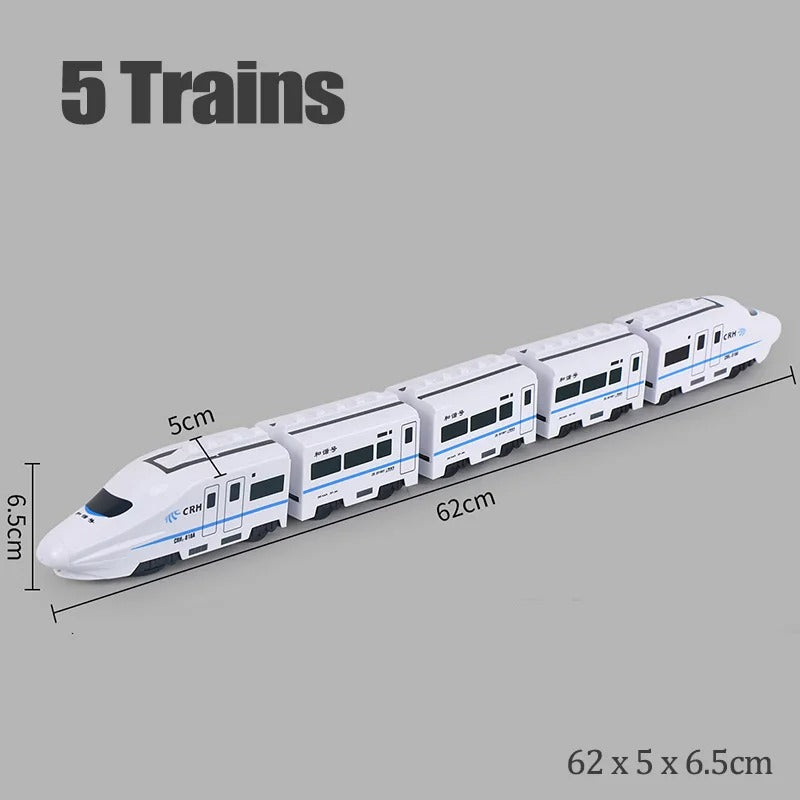 Toy speedtrain - superschneller spaß - selbstfahrender spielzeugzug