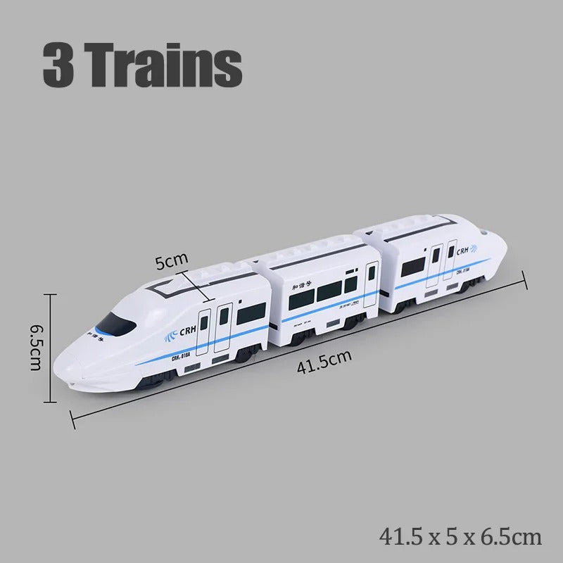 Toy speedtrain - superschneller spaß - selbstfahrender spielzeugzug