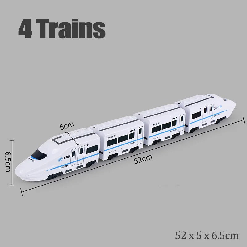 Toy speedtrain - superschneller spaß - selbstfahrender spielzeugzug