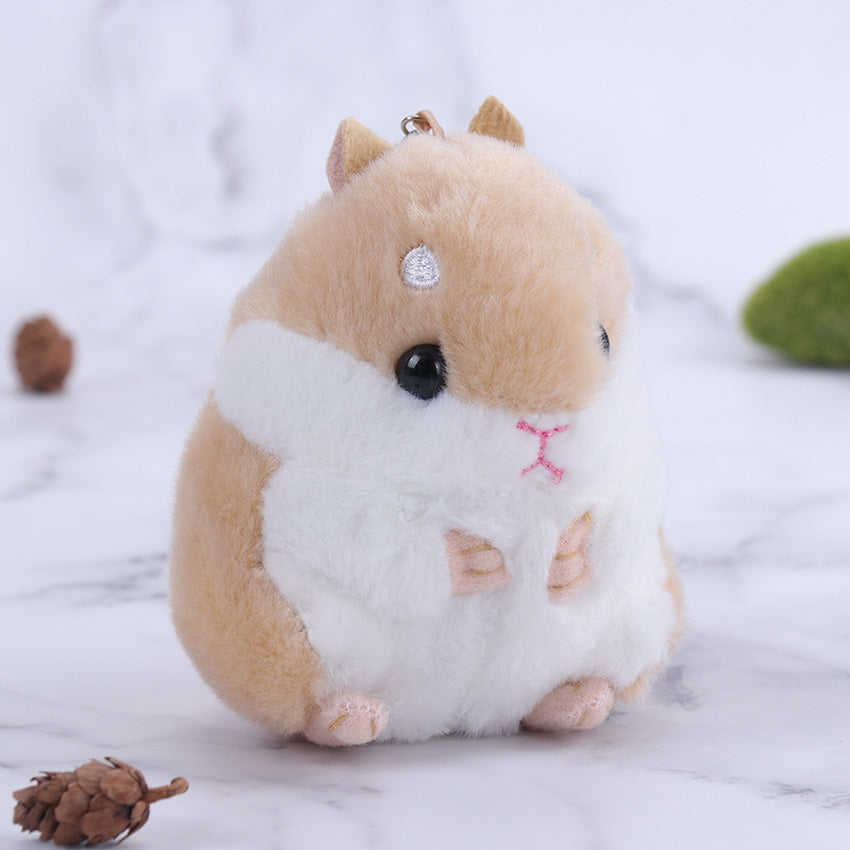 Hamster Schlüsselbund aus Stoff
