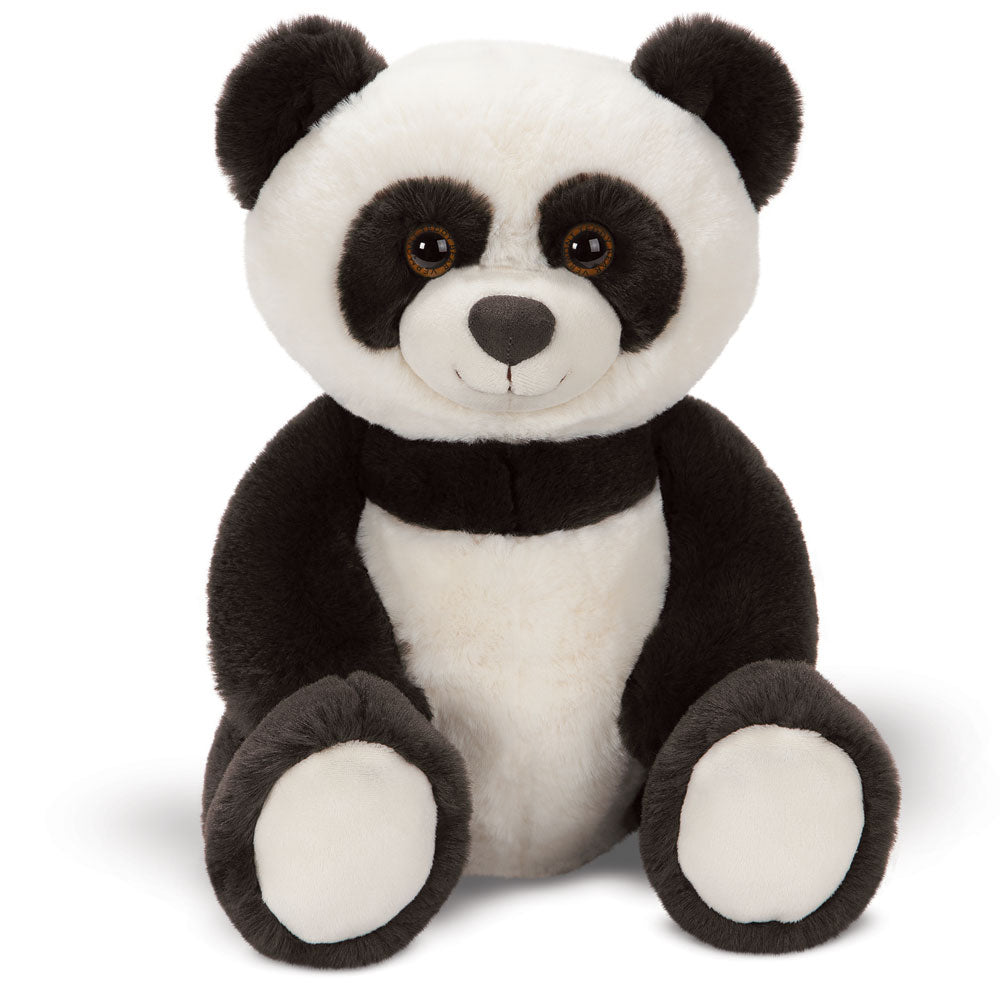 Knuddeliger Panda-Bär Schwarz-Weiß