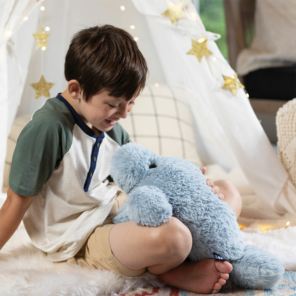 Manatee - Kuscheliges Blaues Plüschtier