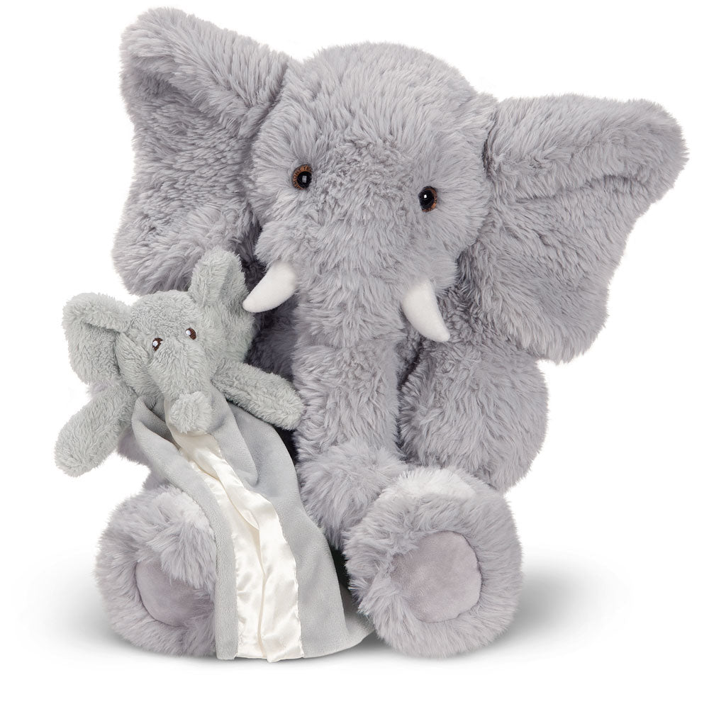 Elefant mit Kuscheltuch