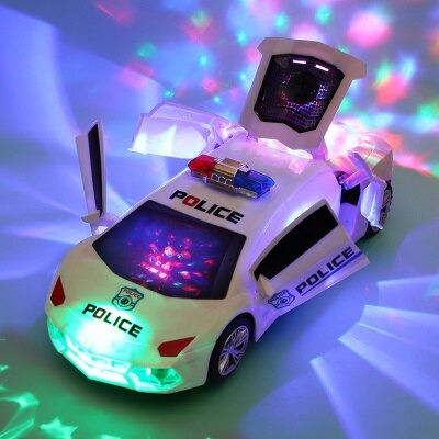 Supercar toy - beweglich und leuchtend - spielzeugauto