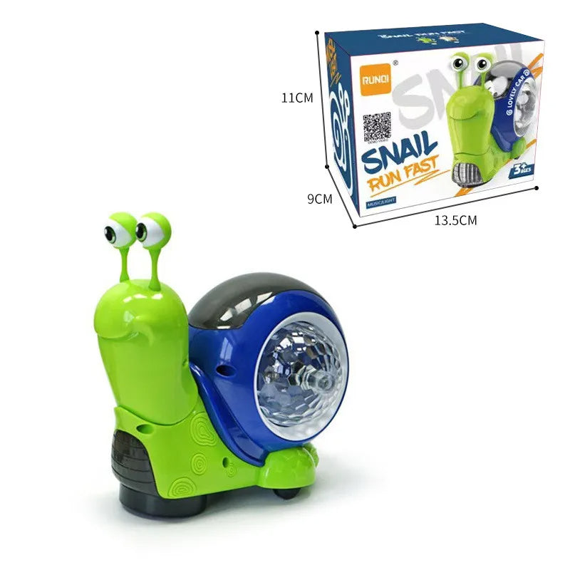 Music snail - leuchtender spielkamerad - spielzeugschnecke & krabbe