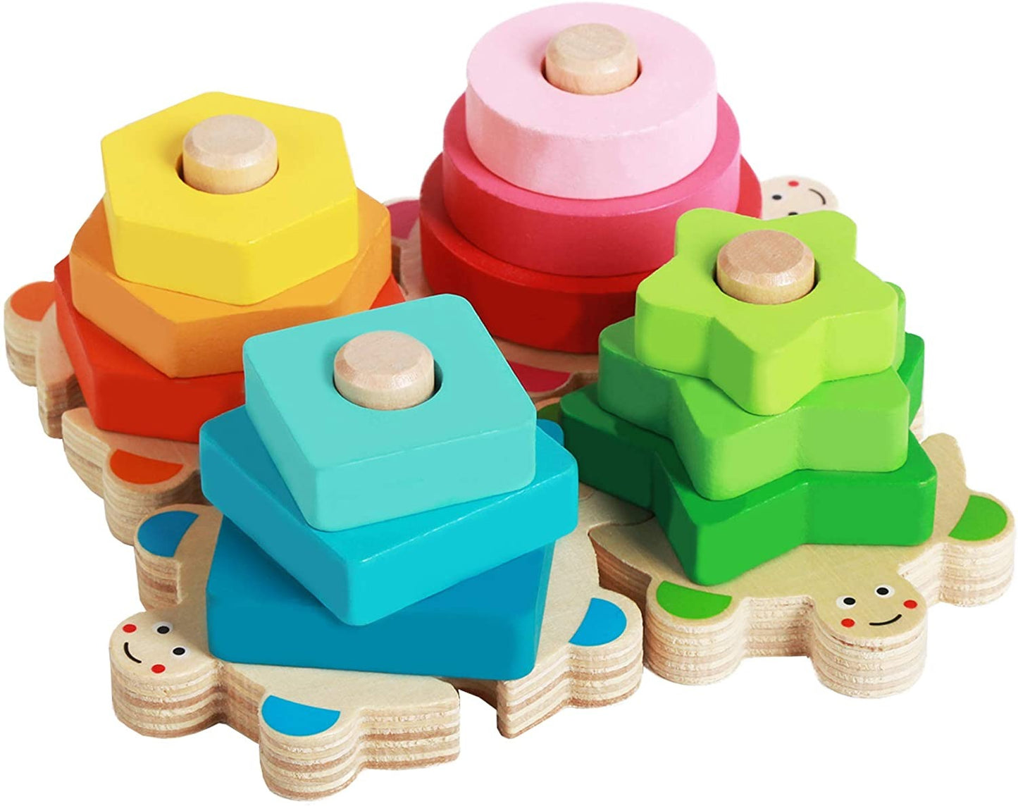 Woods | feinmotorische fähigkeiten - montessori-formensortierung
