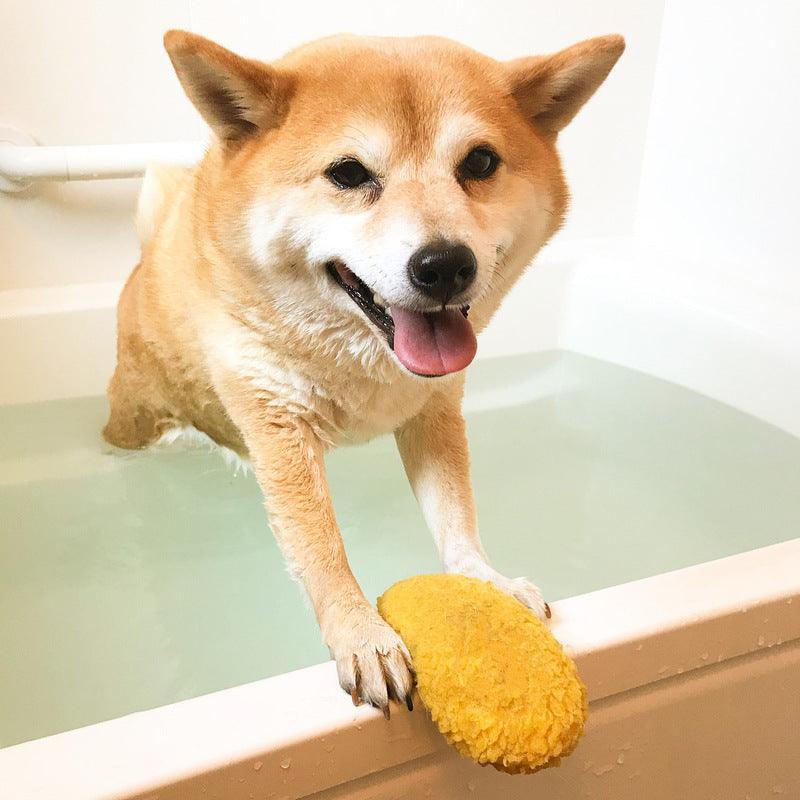 Gebratene Garnele Tempura Hund Haustier Kauspielzeug
