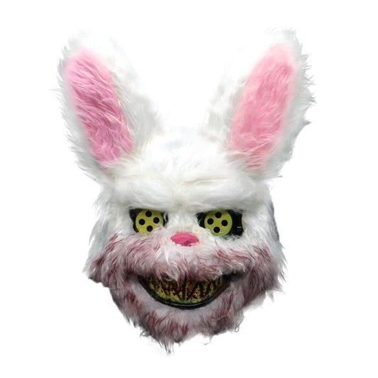 Böser blutiger Hase Kaninchen Halloween Horror Maske Plüsch