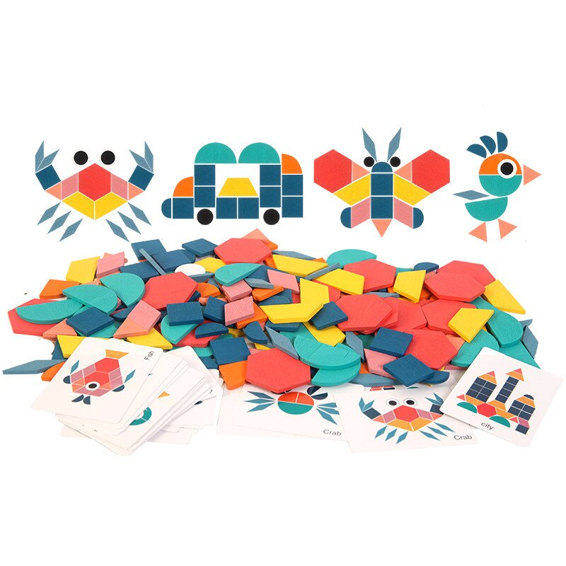 Tausend und eine Formen - Montessori-Puzzle