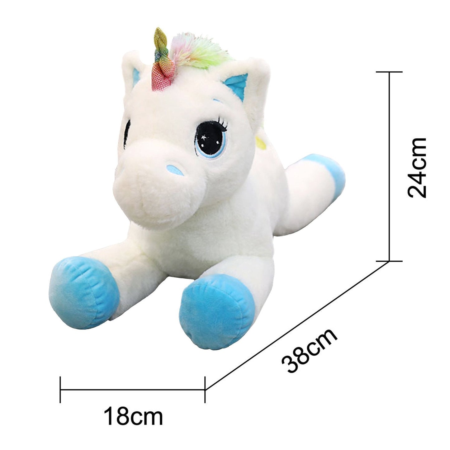 15-Zoll-Kinder-Plüsch-Einhorn-Tier Teddy-Plüschspielzeug