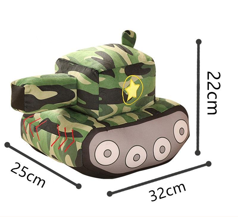 Lustige Armee Panzer Plüschtier