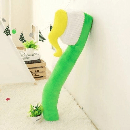 Kawaii Riesige Zahnbürste mit Zahnpasta
