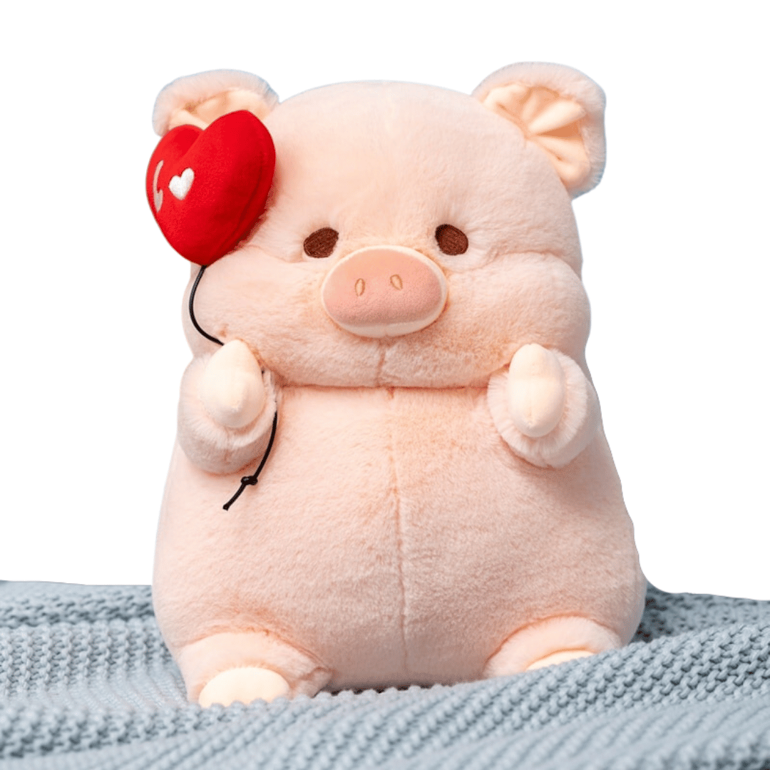Herz Ballon Fliegendes Schwein Plüschtier