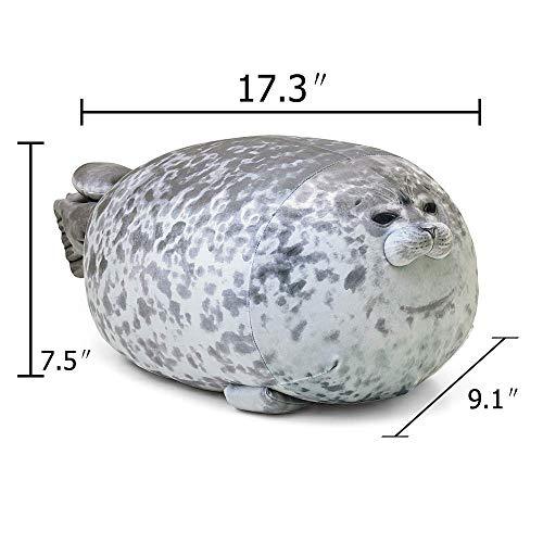 Chubby blob seal plüschtier-kissen