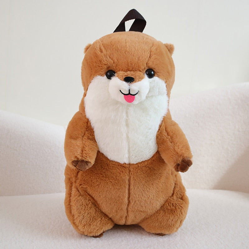 Niedlicher Otter Rucksack Plüsch