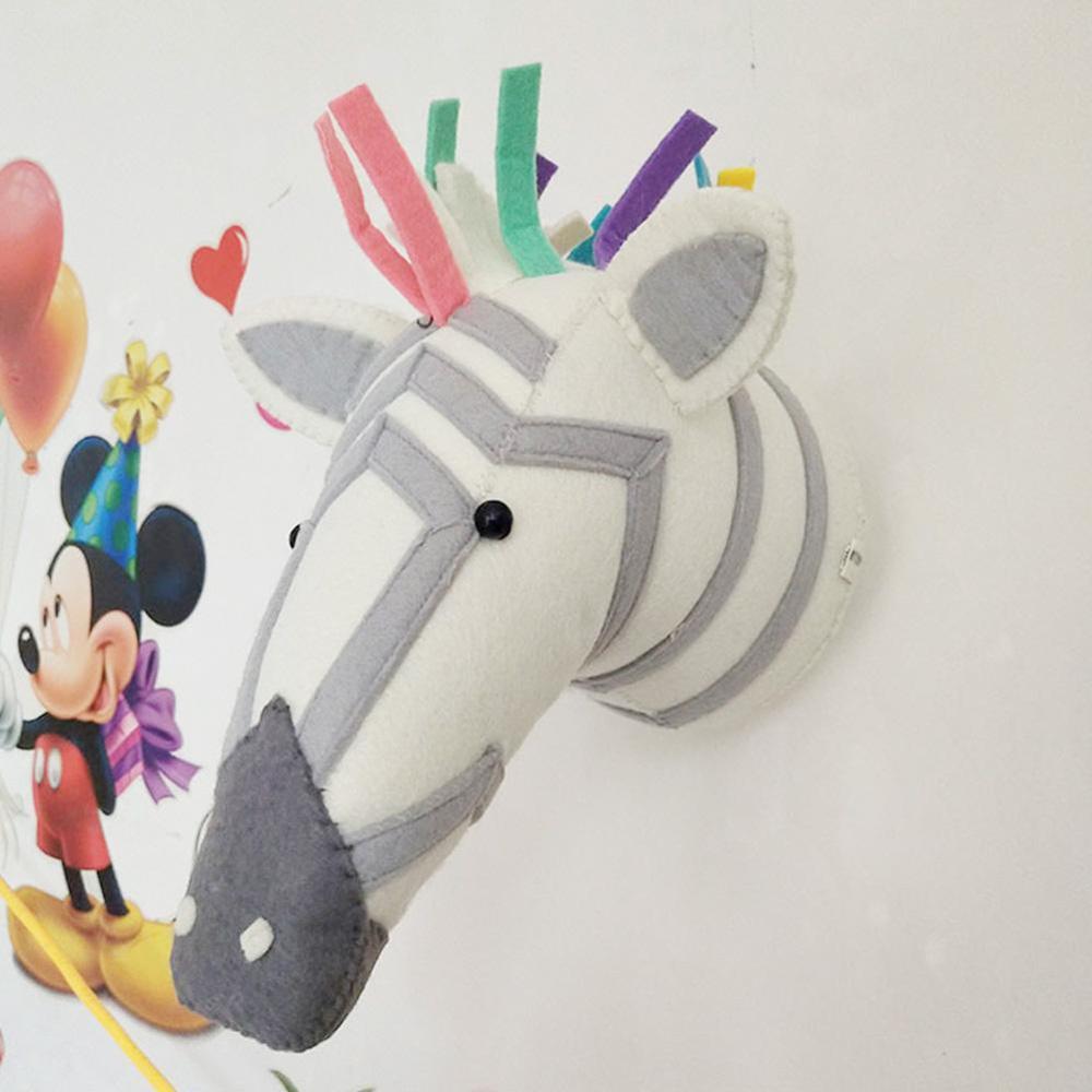 Gefüllte Tier-Trophäe Kopf Wanddekoration (Elefant, Zebra, Bär, Tiger, Giraffe)