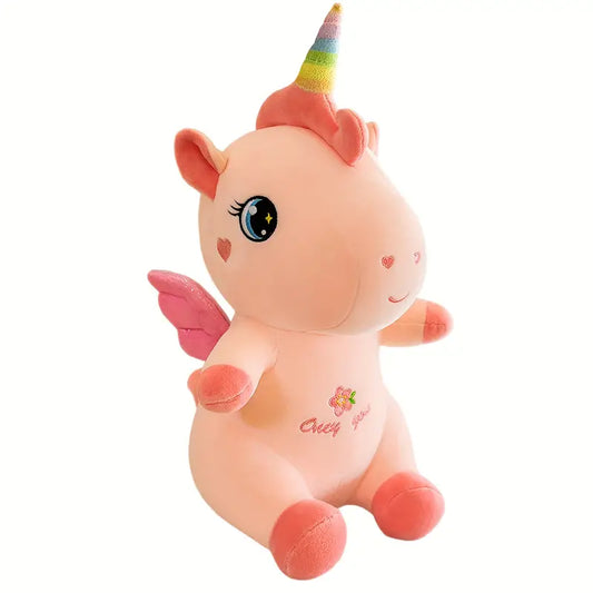 Weiche gestopfte Einhorn-Tierpuppen - Cartoon-Spielzeug für alle Altersgruppen