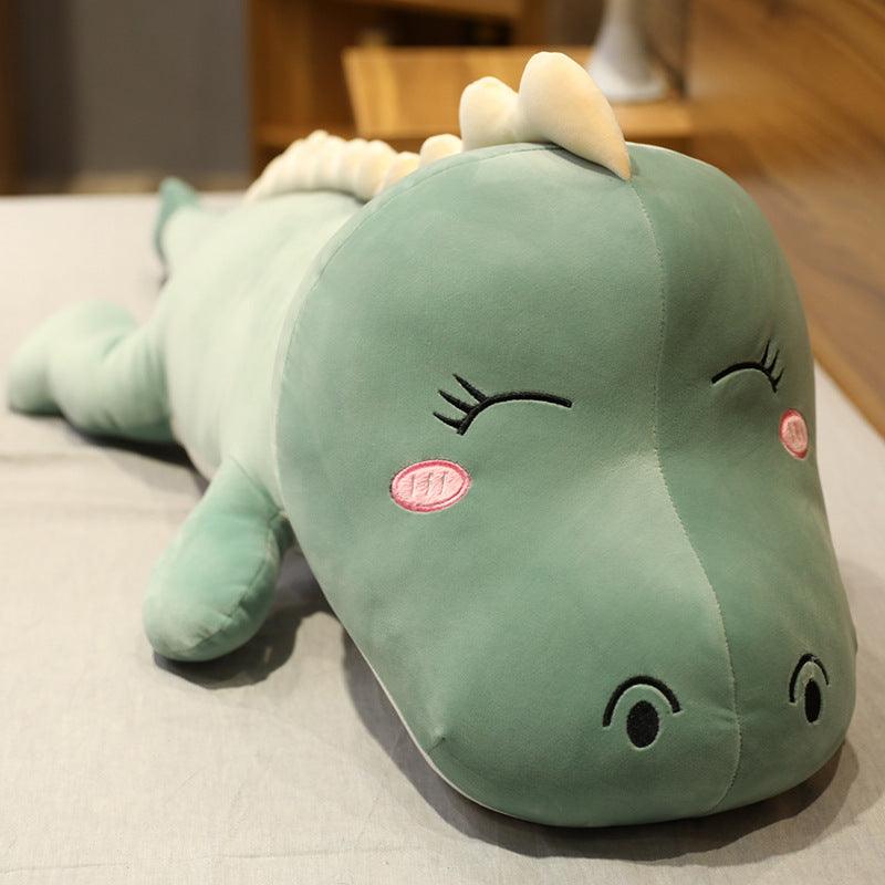 Niedliches Dinosaurier Plüschpuppen-Kissen