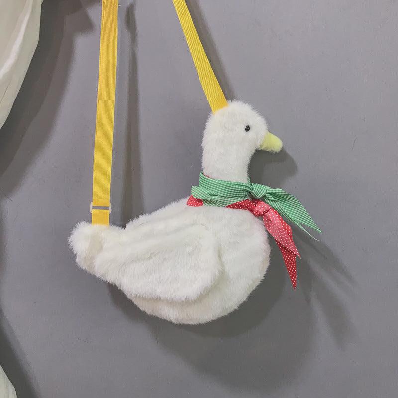 Plüsch Ente Umhängetasche