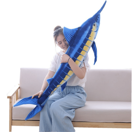 Riesiger Blauer Marlin Plüschtier