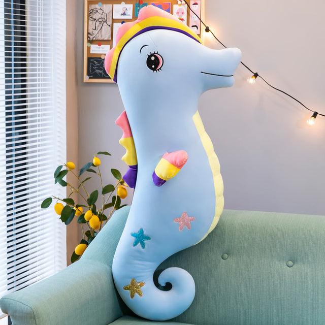Niedliche bunte Seepferdchen Plüschtiere