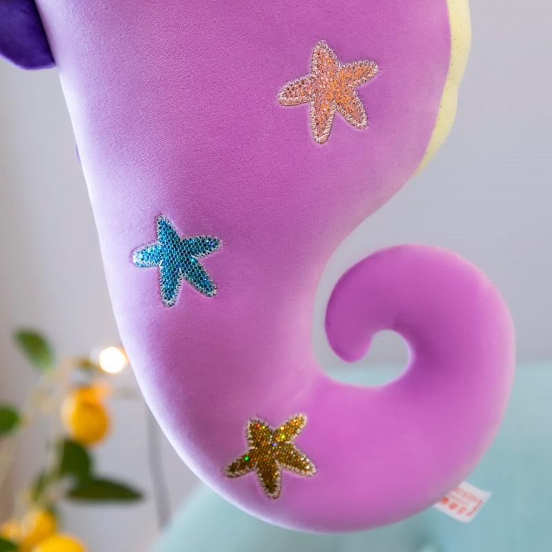 Niedliche bunte Seepferdchen Plüschtiere
