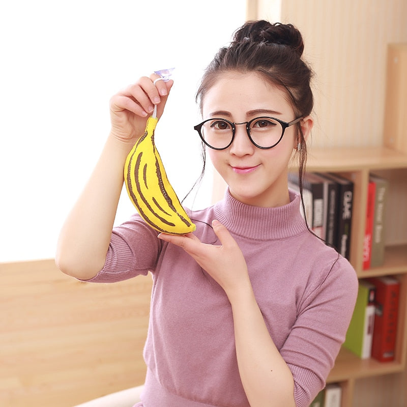 Faule Banane Plüschtier
