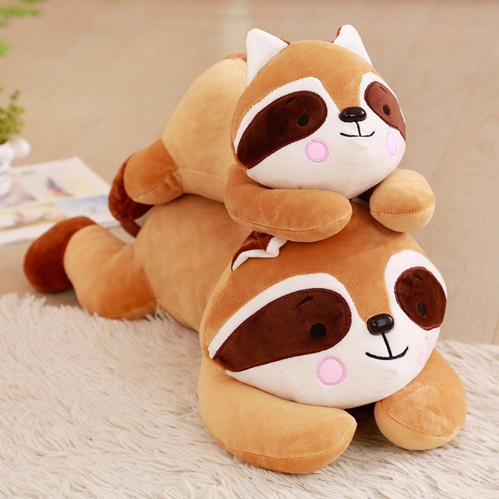 Verschmitzter Waschbär Kuschelplüsch