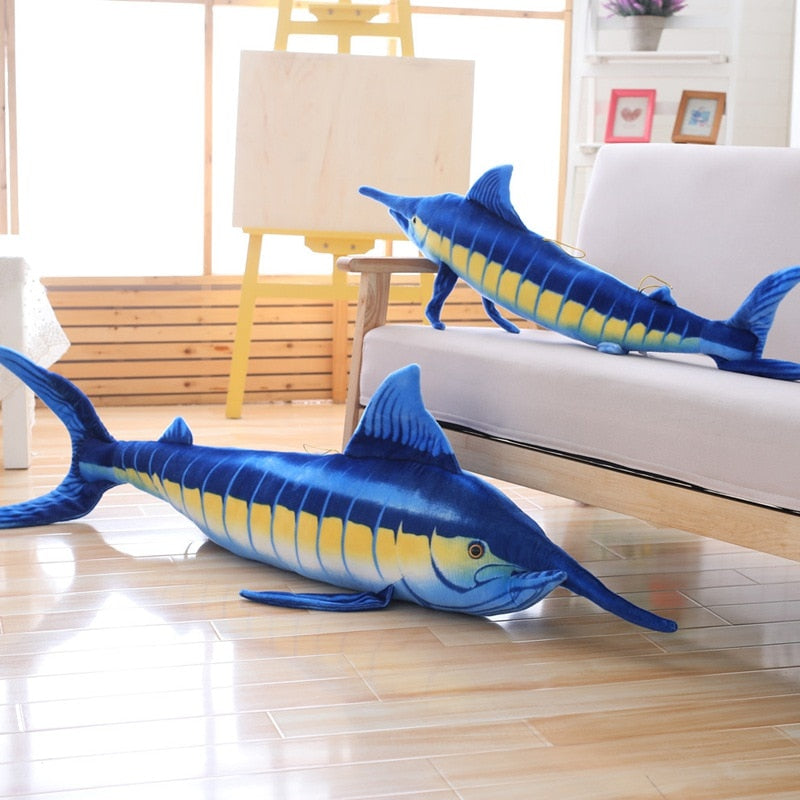 Riesiger Blauer Marlin Plüschtier