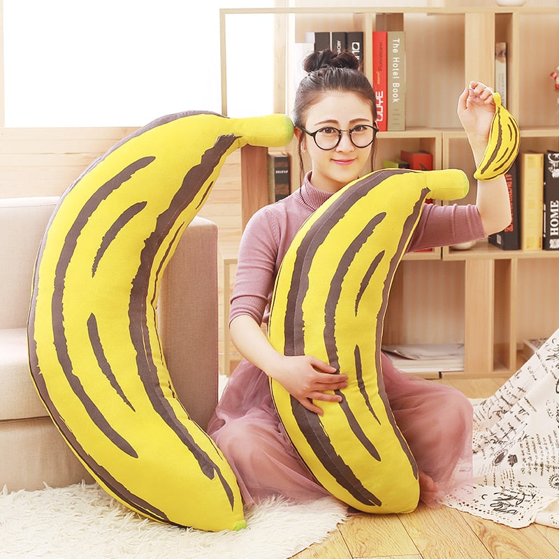 Faule Banane Plüschtier