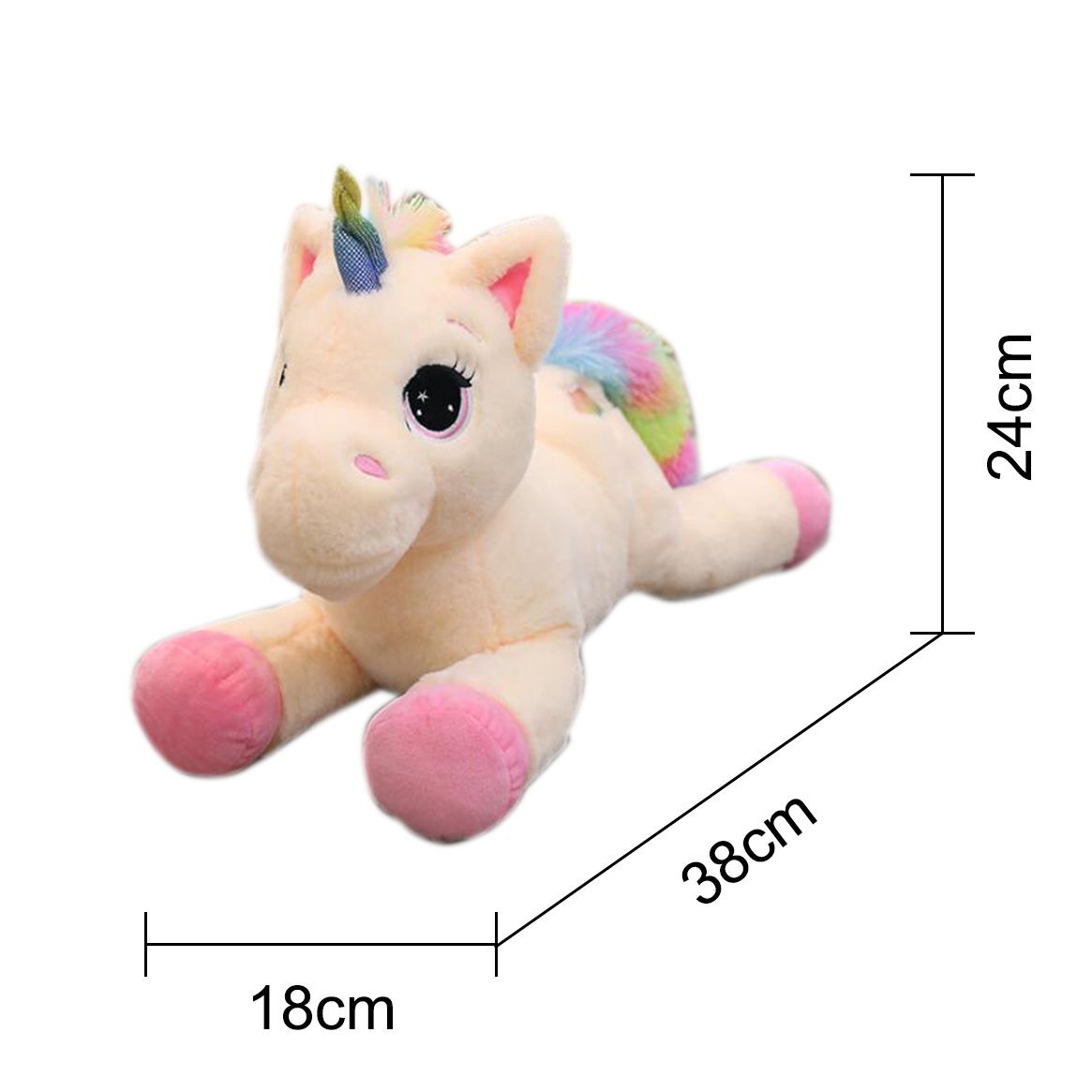 15-Zoll-Kinder-Plüsch-Einhorn-Tier Teddy-Plüschspielzeug