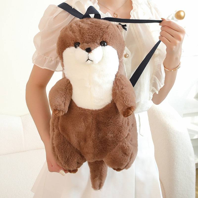 Niedlicher Otter Rucksack Plüsch