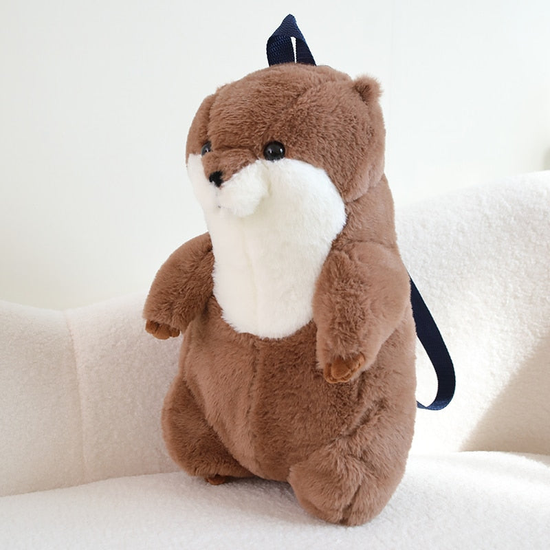 Niedlicher Otter Rucksack Plüsch