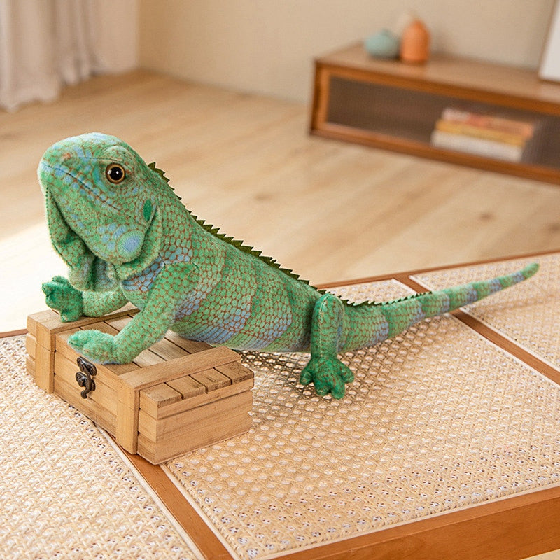 Realistisches Leguan-Plüschtier