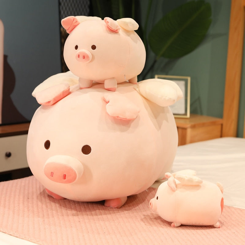 Lustige Flying Pig Plüschtiere