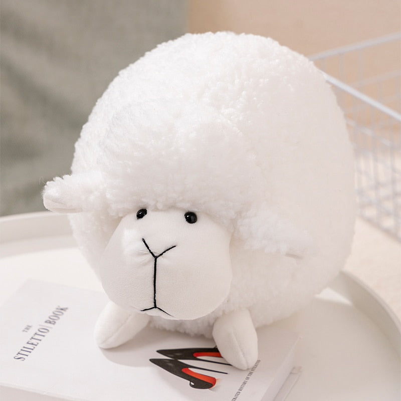 Grumpy das flauschige Schaf