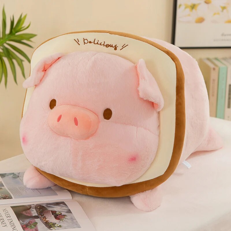 Kawaii Schwein Toast Plüsch