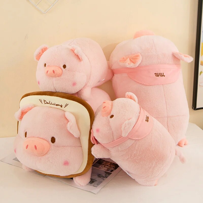 Kawaii Schwein Toast Plüsch