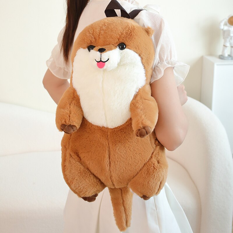 Niedlicher Otter Rucksack Plüsch
