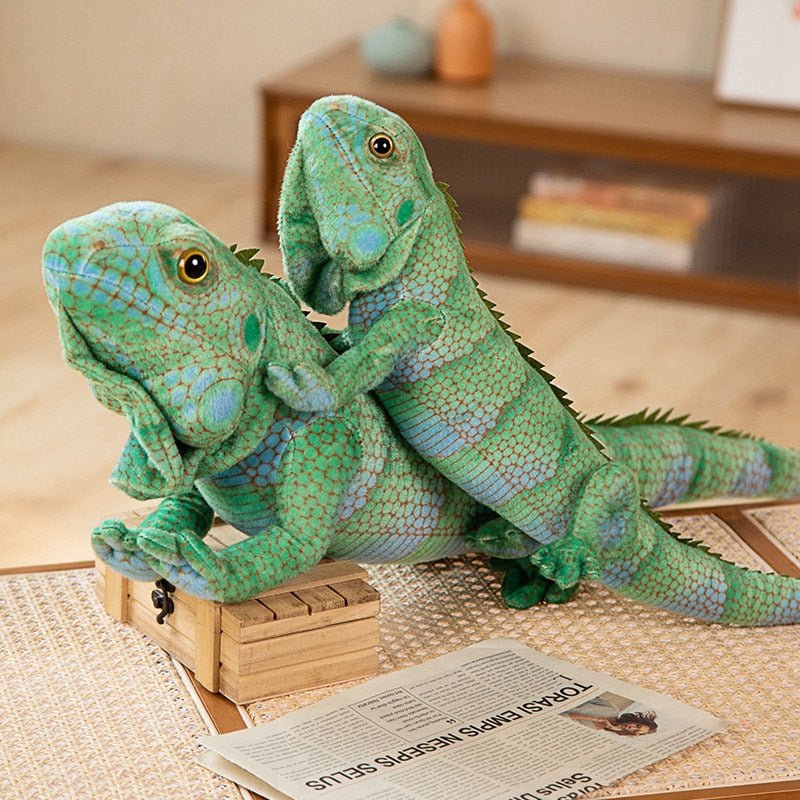 Realistisches Leguan-Plüschtier