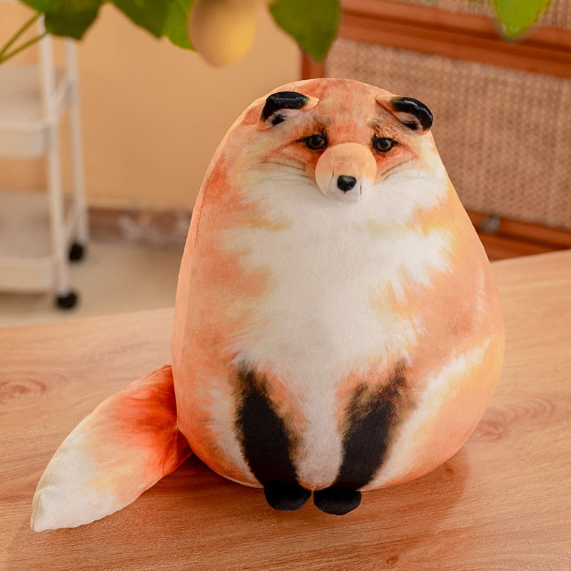 Chonky Gedrucktes Fuchs-Kissen