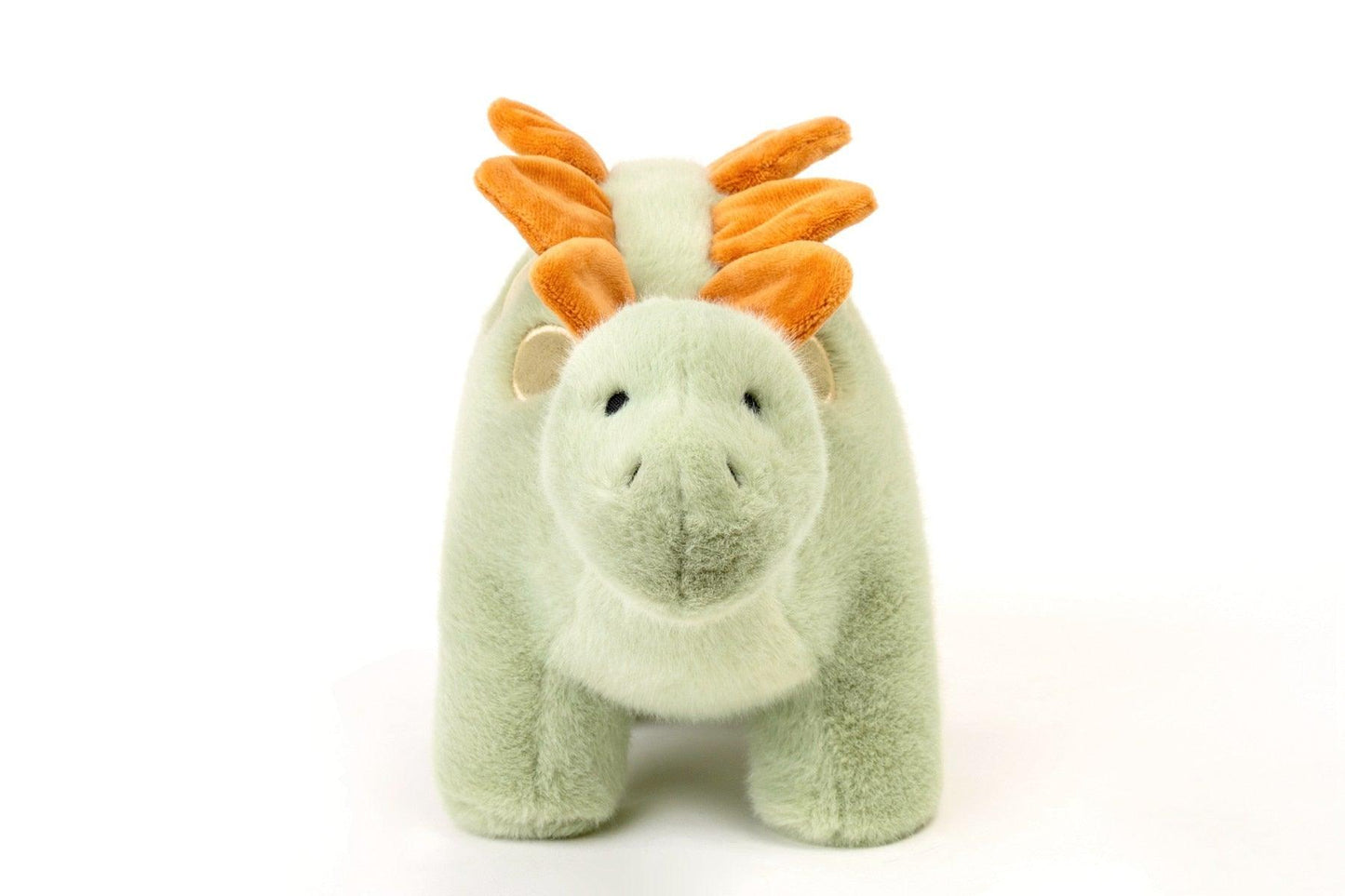 Grüner stegosaurus kuscheldino