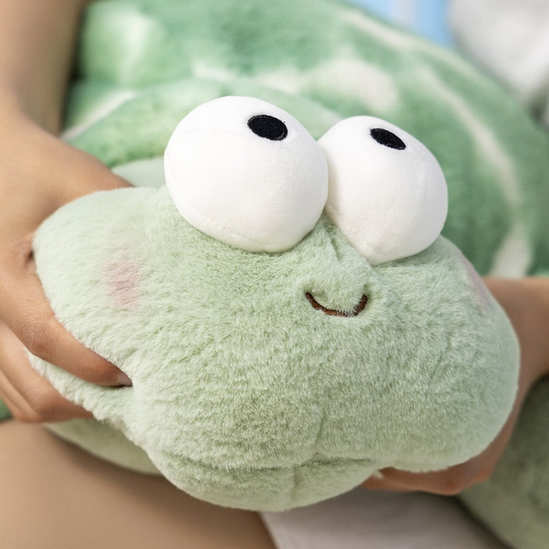 Verrückte Augen der Meeresschildkröte Plüschtier