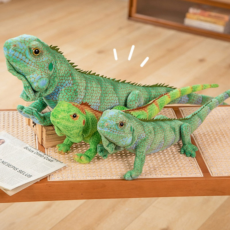 Realistisches Leguan-Plüschtier