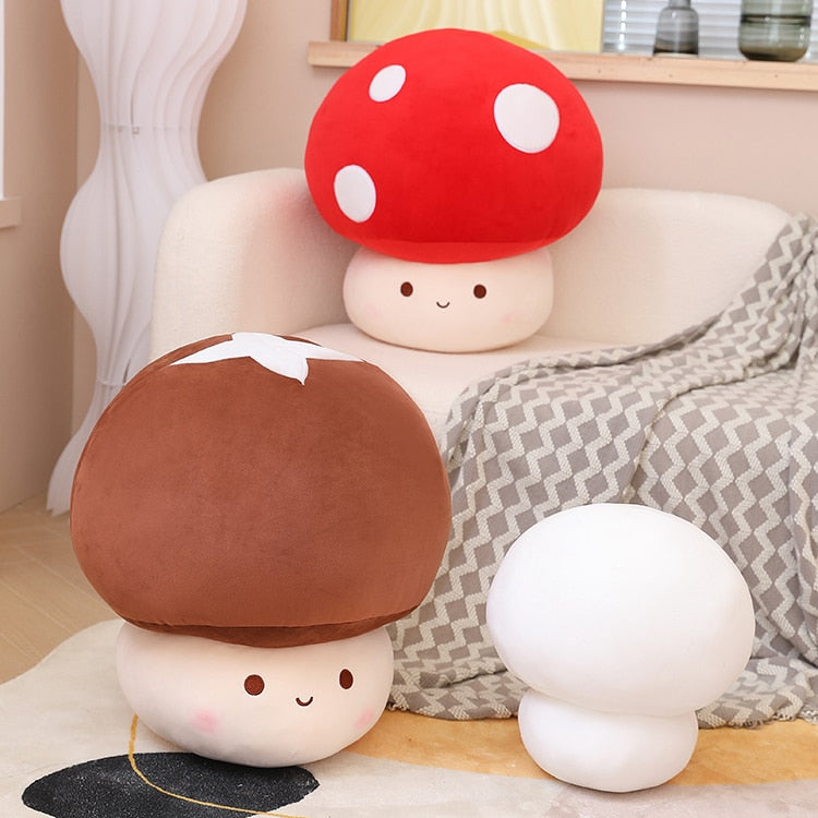 Kawaii Gefleckter Pilz Plüschtiere