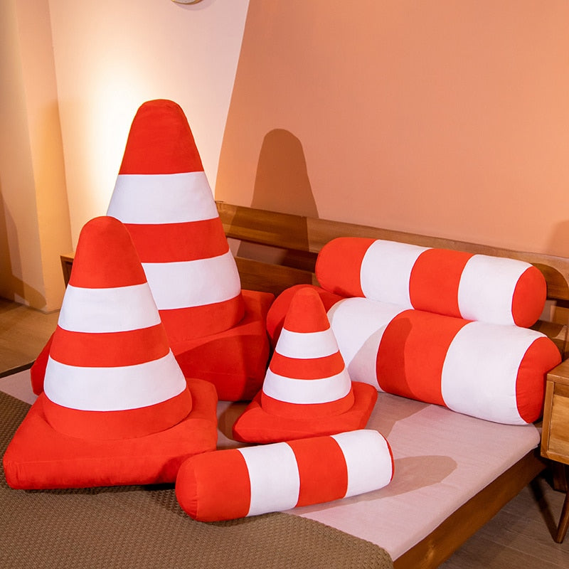 Bau Pylon Plüschtiere