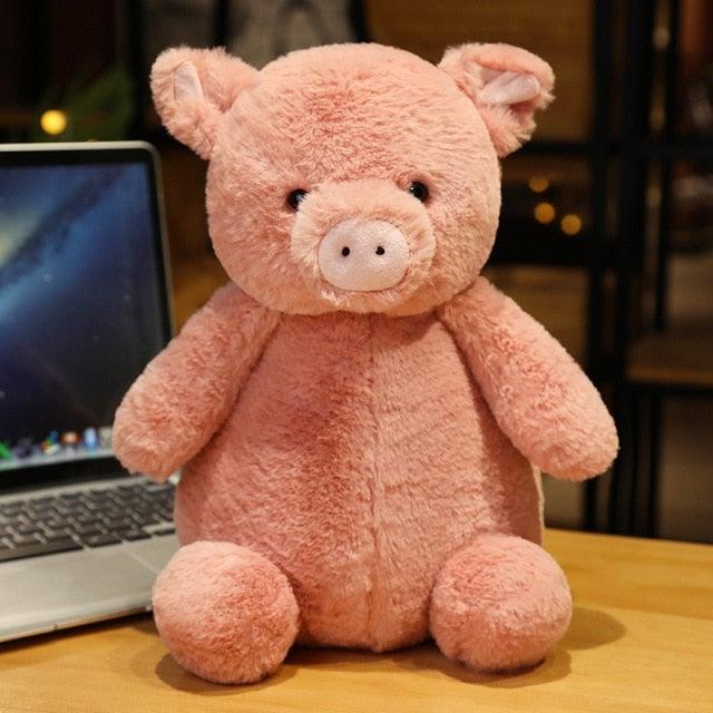 Niedliches und kuscheliges Schwein Plüschtier